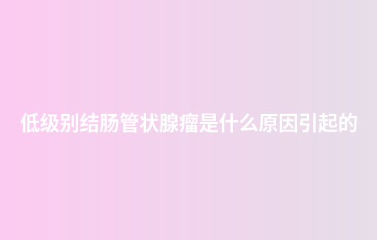 低级别结肠管状腺瘤是什么原因引起的