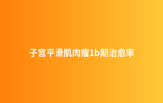 子宫平滑肌肉瘤1b期治愈率